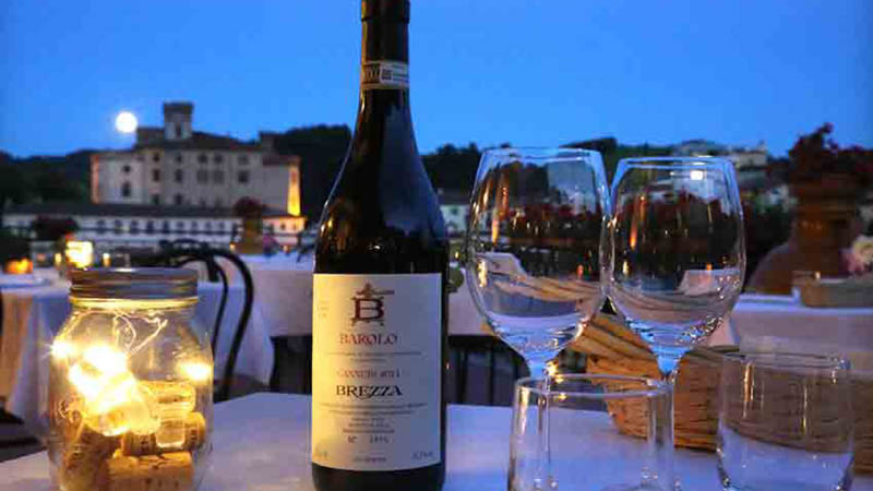 Vin p hotell Barolo i Piemonte i Italien.